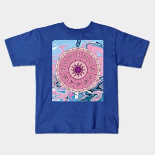 Zodiac Cycle Horoscope Kids T-Shirt